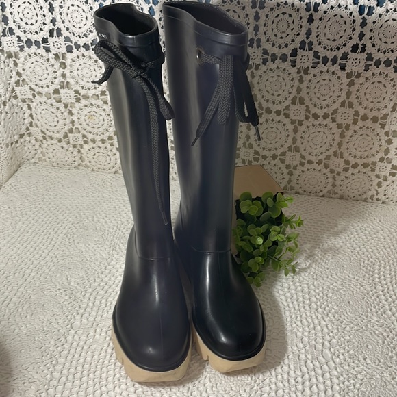Marc by Marc Jacobs Black Rain Boots - Picture 2 of 12